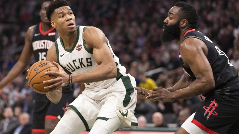 Giannis Antetokounmpo, James Harden