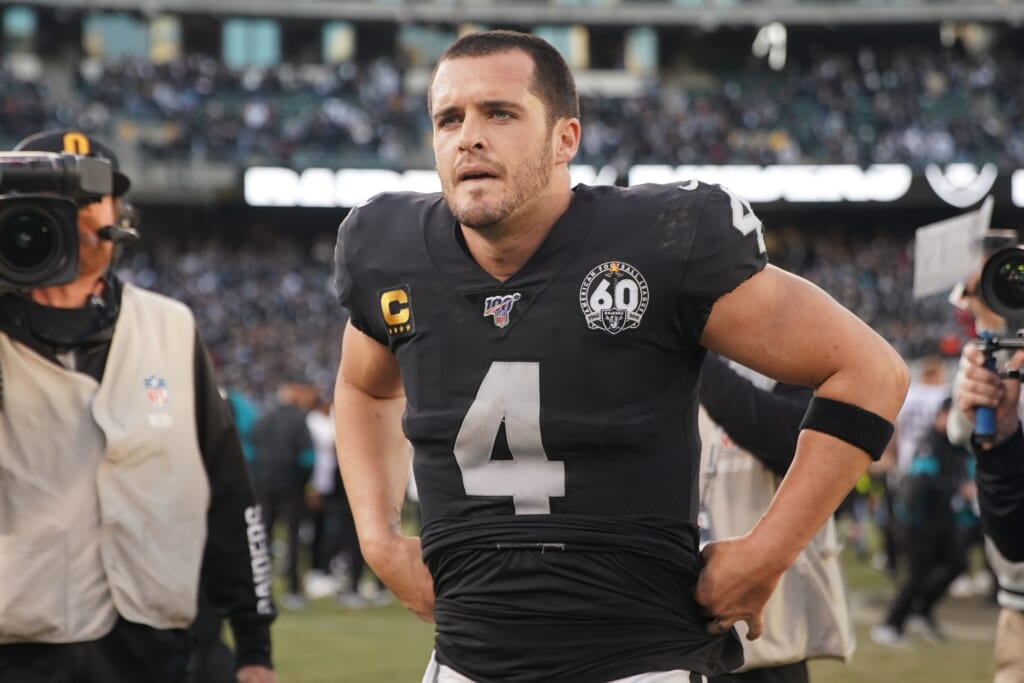 Raiders preparing to move on from Derek Carr?