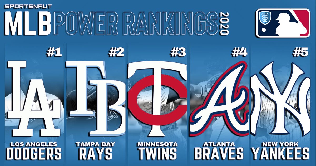 MLB Power Rankings For The 2020 Season