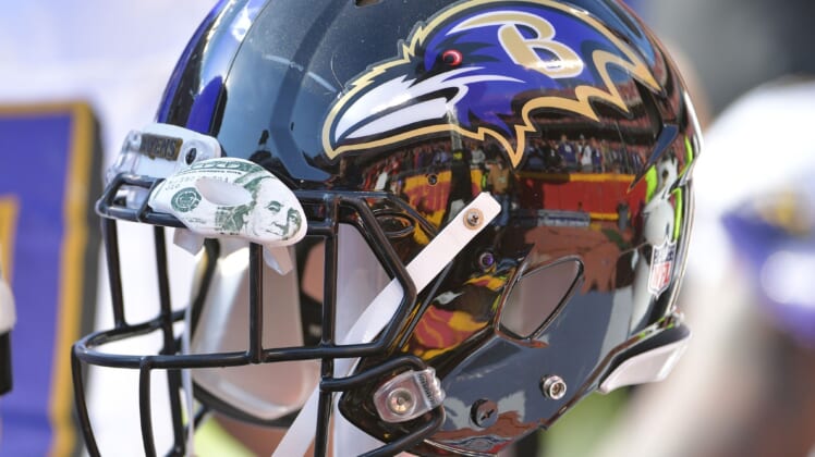Baltimore Ravens helmet