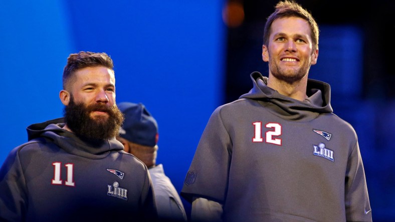 Julian Edelman Tom Brady