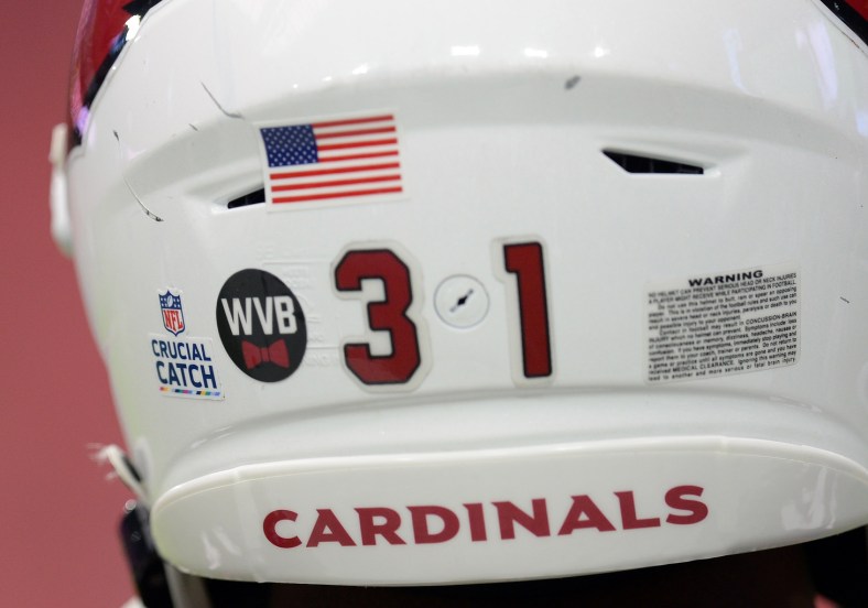 Cardinals helmet