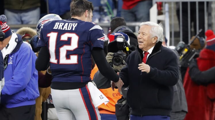 Robert Kraft, Tom Brady, Patriots
