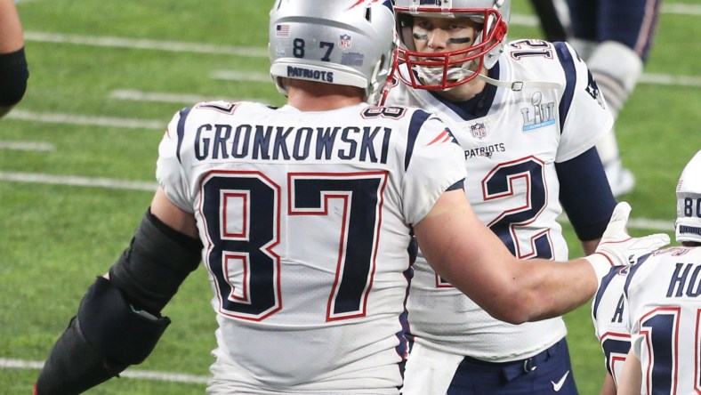 Tom Brady, Rob Gronkowski