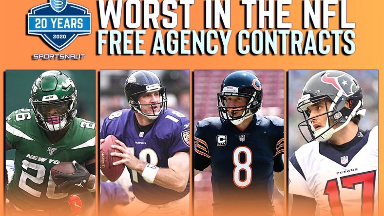 25 Worst NFL Free Agency Contracts Of The Past 20 Years