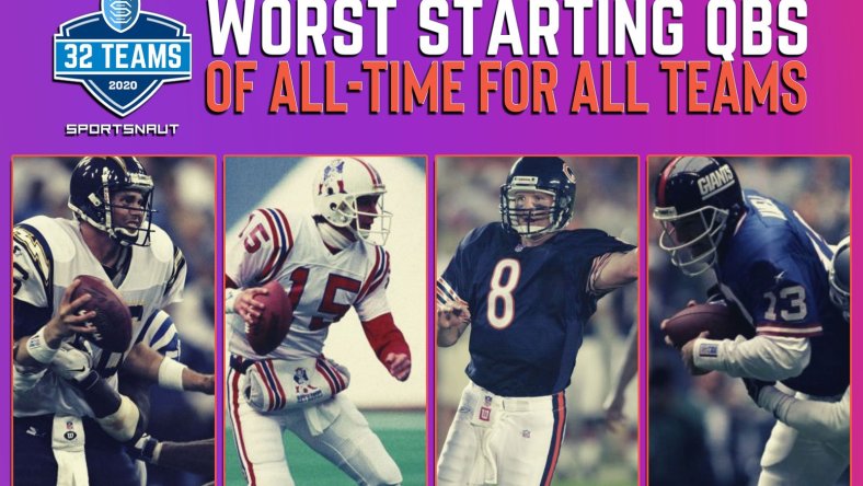 Worst NFL quarterbacks all time