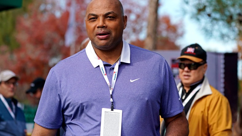 Charles Barkley before The Match