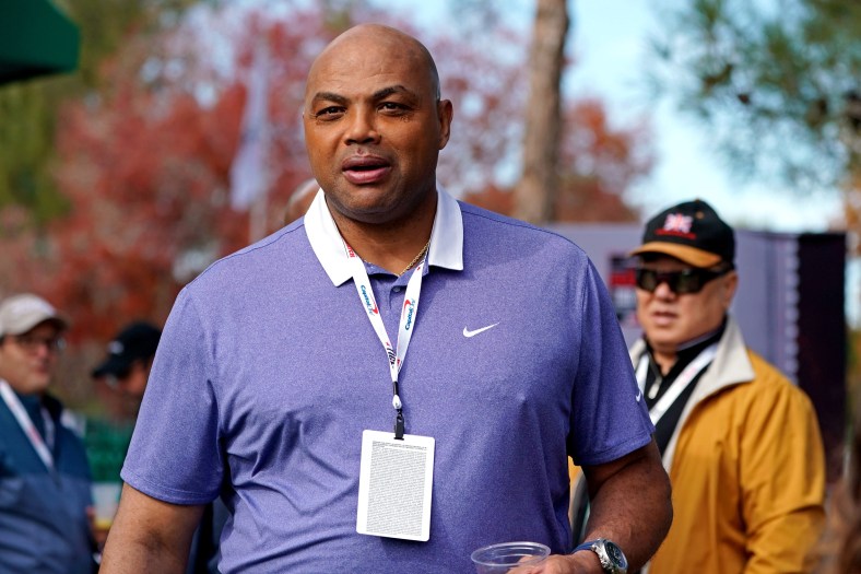 Charles Barkley before The Match