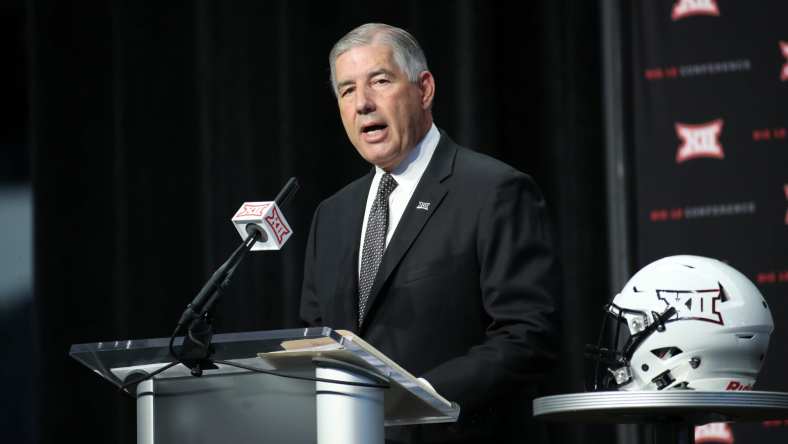 Big 12 commissioner Bob Bowlsby