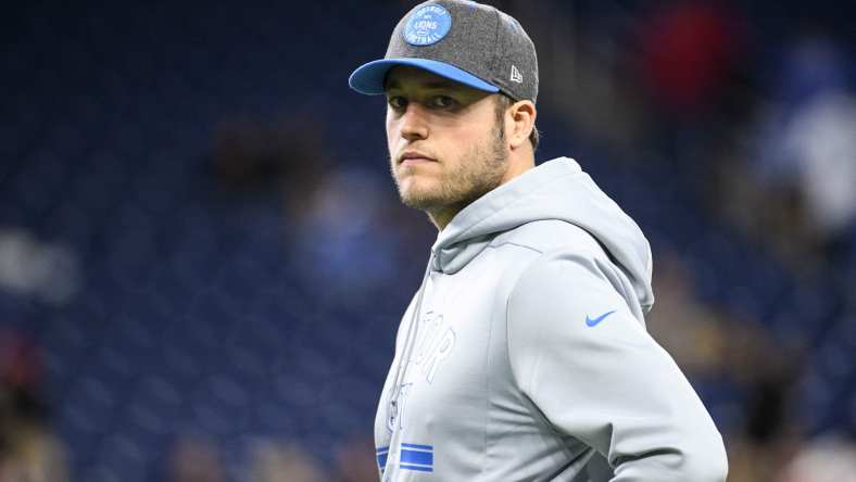 Detroit Lions quarterback Matthew Stafford