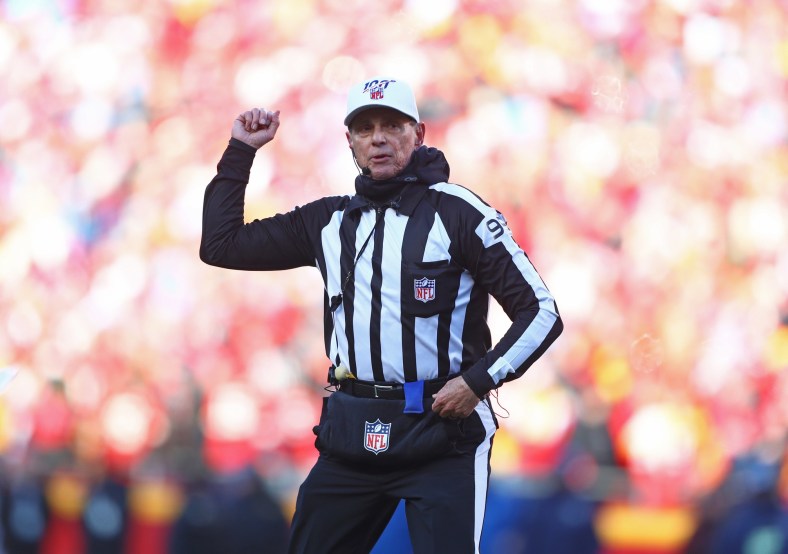 NFL referee Tony Corrente during a game