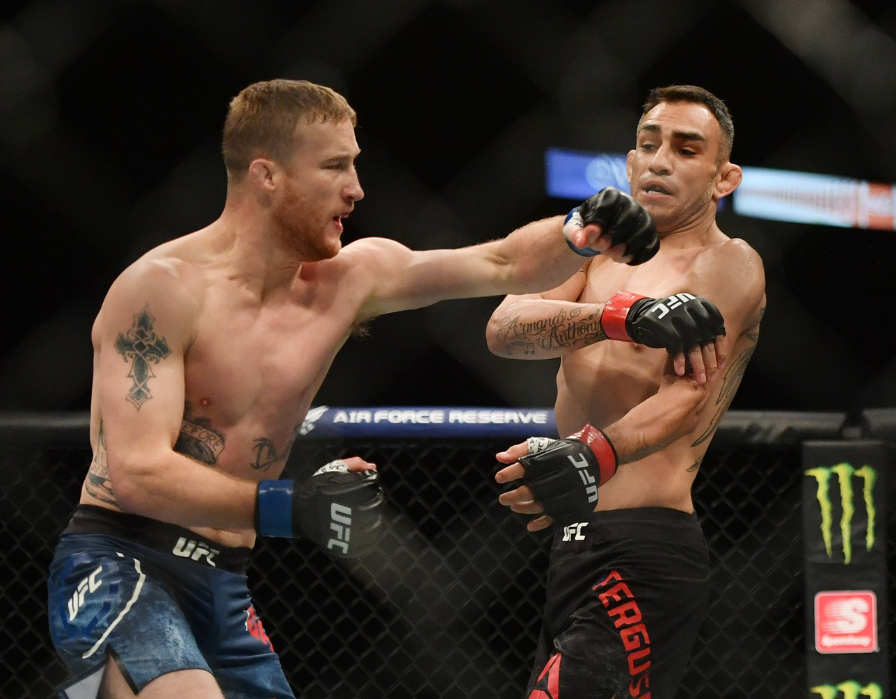 Twitter reacts to Justin Gaethje dominating Tony Ferguson in UFC 249