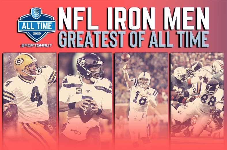Greatest NFL Iron Men of All Time