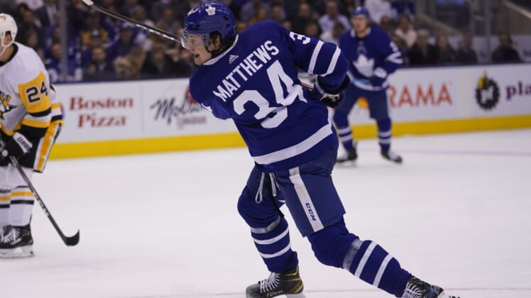 Toronto Maple Leafs forward Auston Matthews