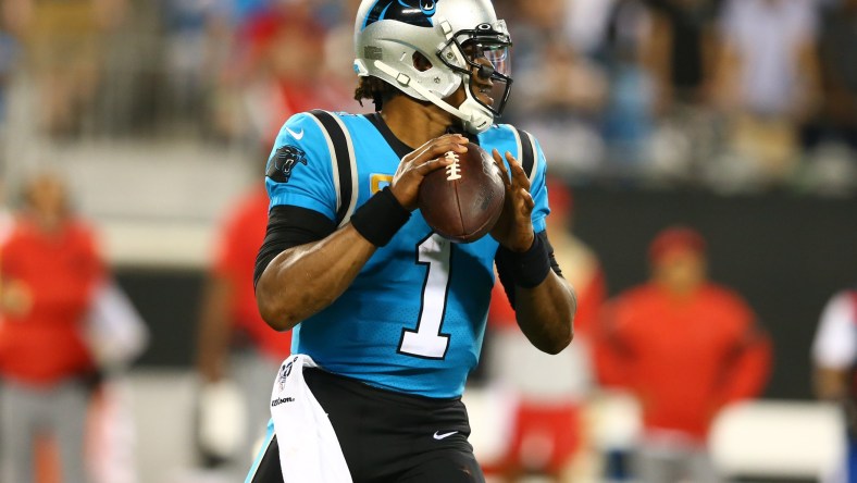 Carolina Panthers quarterback Cam Newton