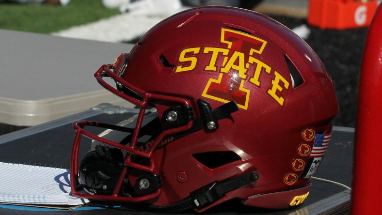 Iowa State Cyclones football helmet