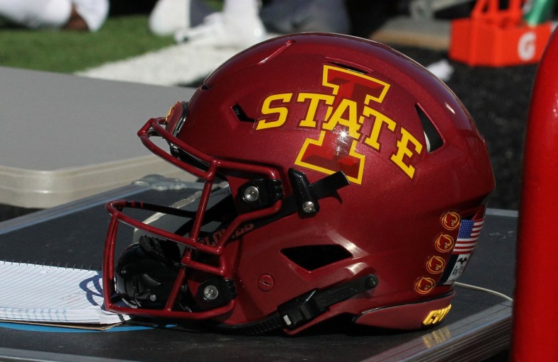 Iowa State Cyclones football helmet