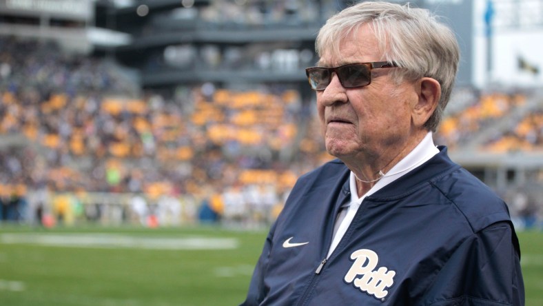 Pittsburgh coach Johnny Majors