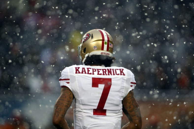 NFL quarterback Colin Kaepernick