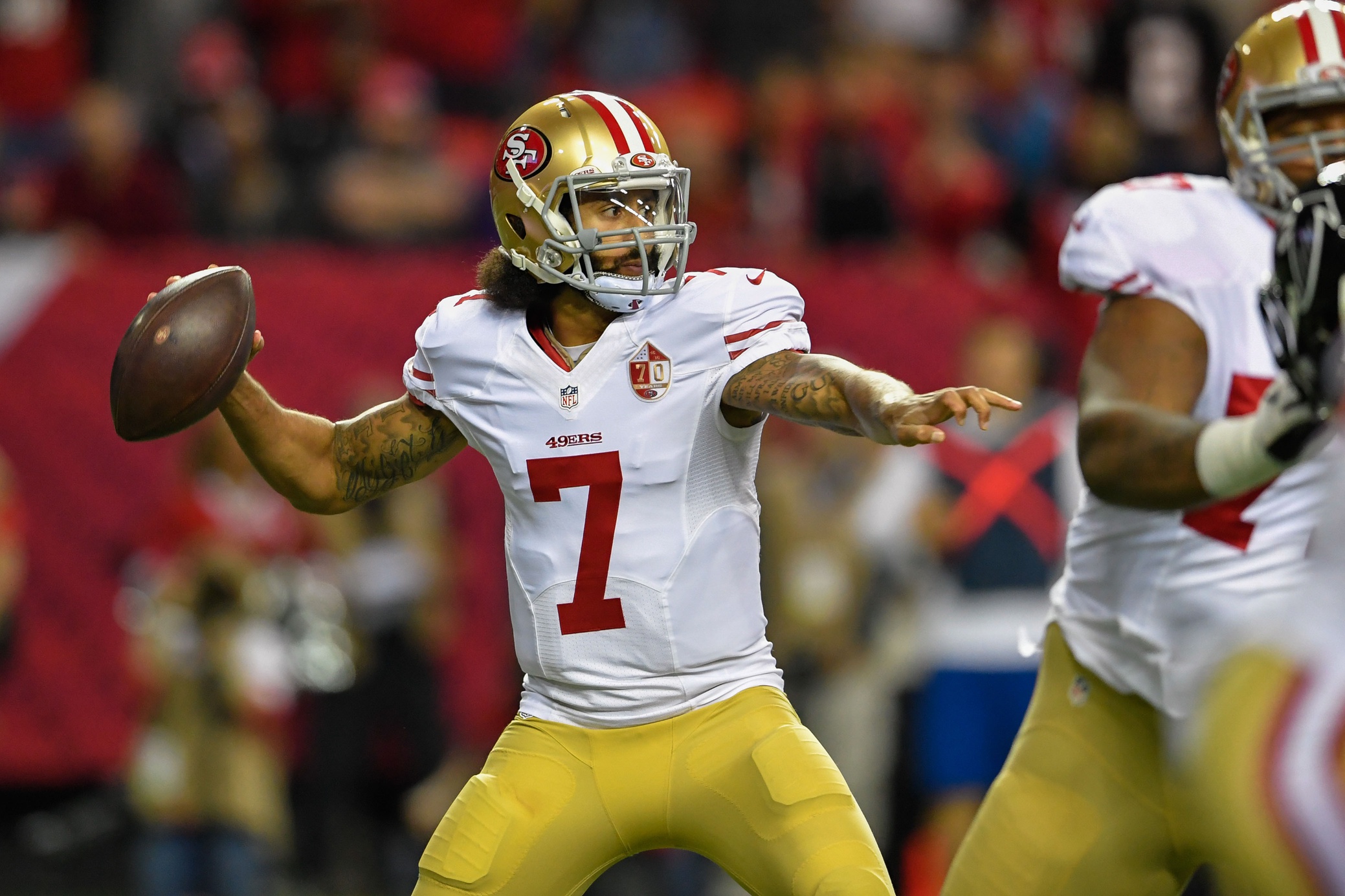 San Francisco 49ers quarterback Colin Kaepernick