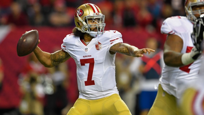 San Francisco 49ers quarterback Colin Kaepernick