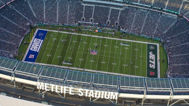 MetLife Stadium aerial view