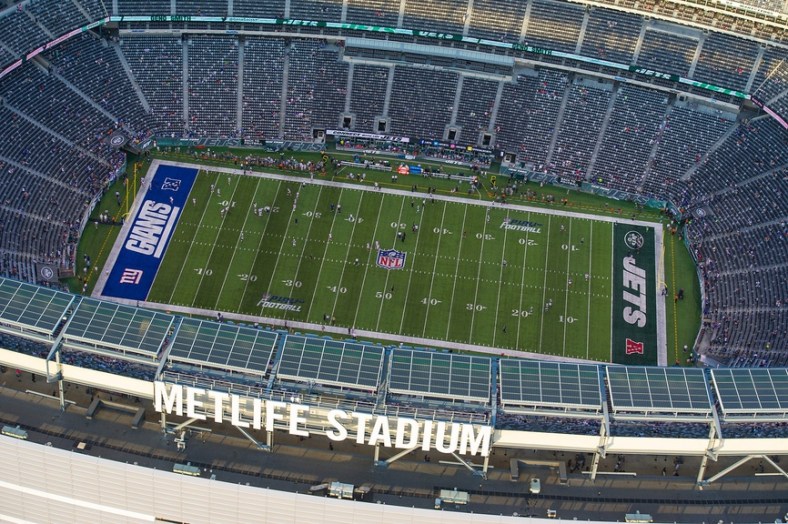 MetLife Stadium aerial view