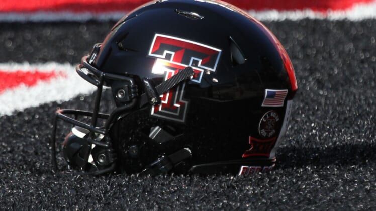 Texas Tech Red Raiders football helmet