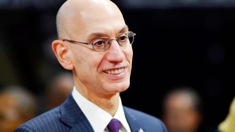 NBA Commissioner Adam Silver during the NBA All-Star Game