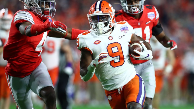 Atlanta Falcons draft picks: Travis Etienne, RB, Clemson