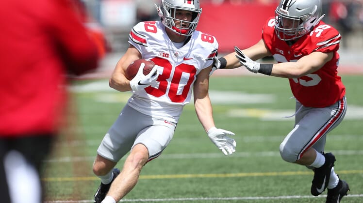 Ohio State Buckeyes receiver C.J. Saunders was arrested