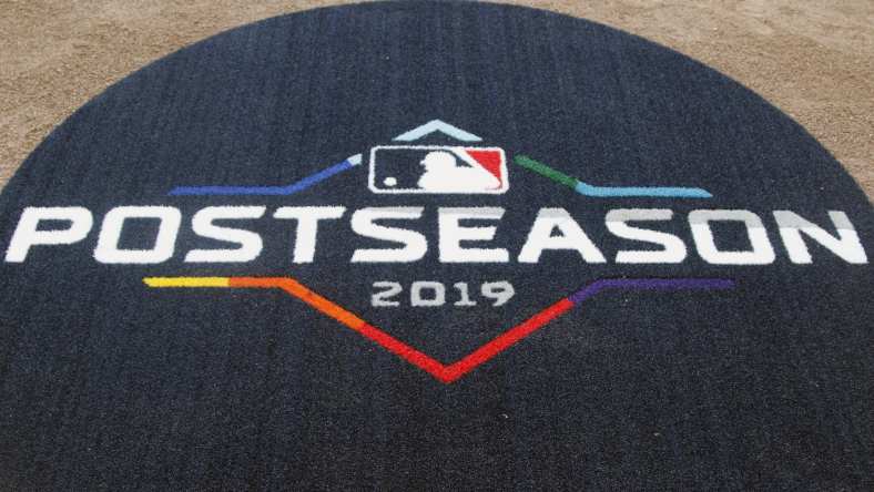 MLB postseason logo during 2019 season