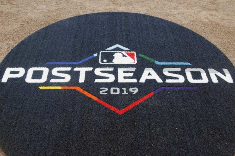 MLB postseason logo during 2019 season