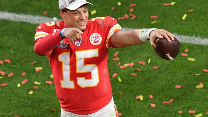 Kansas City Chiefs QB Patrick Mahomes