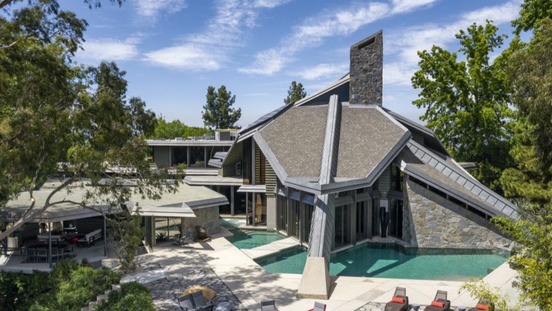 Wilt Chamberlain's Bel-Air mansion