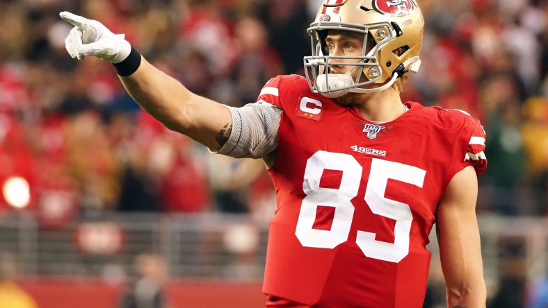 49ers tight end George Kittle