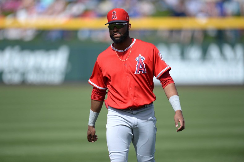 Los Angeles Angels outfielder Jo Adell