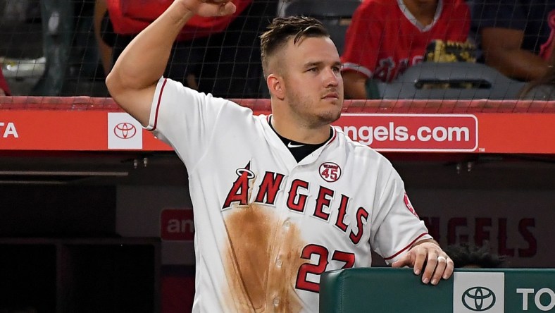 Los Angeles Angels outfielder Mike Trout