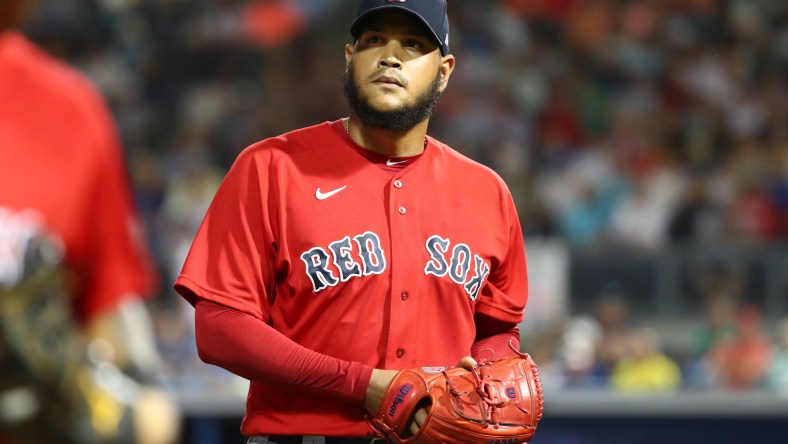 Boston Red Sox pitcher Eduardo Rodriguez