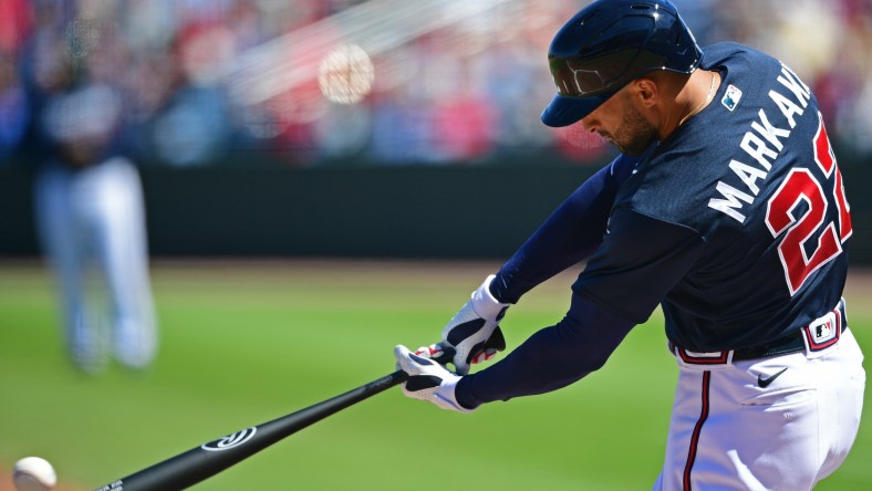 Atlanta Braves outfielder Nick Markakis