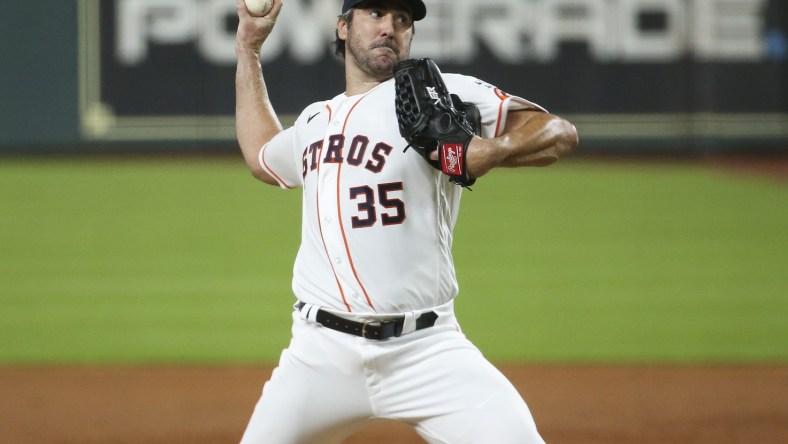 Houston Astros pitcher Justin Verlander