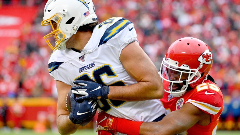 Los Angeles Chargers TE Hunter Henry during NFL game