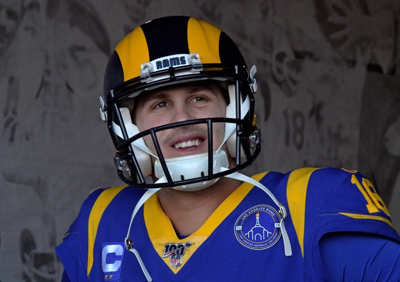 Los Angeles Rams quarterback Jared Goff