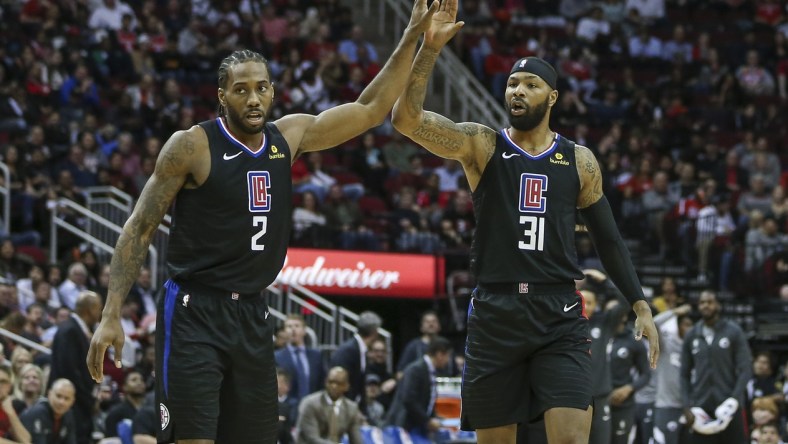 Los Angeles Clippers star Kawhi Leonard and forward Marcus Morris