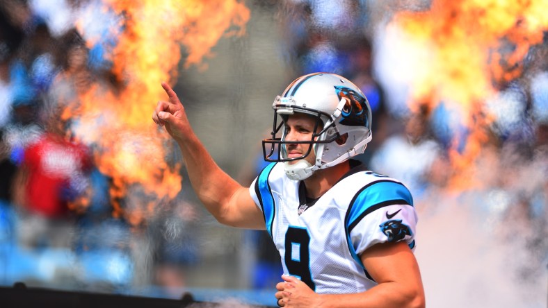 Carolina Panthers kicker Graham Gano