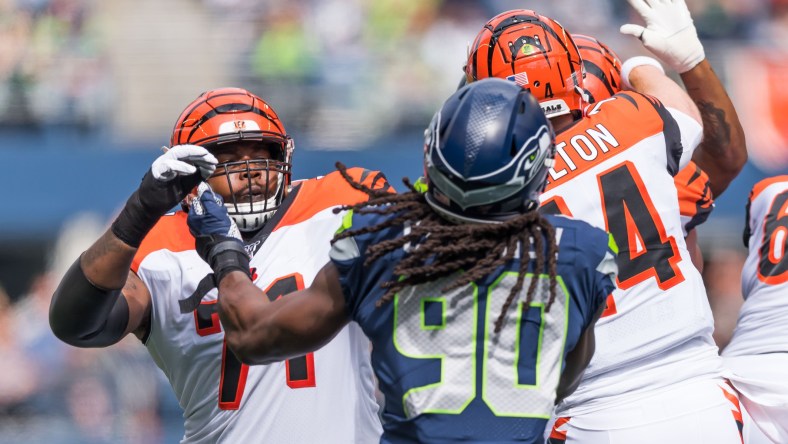 Seattle Seahawks edge rusher Jadeveon Clowney