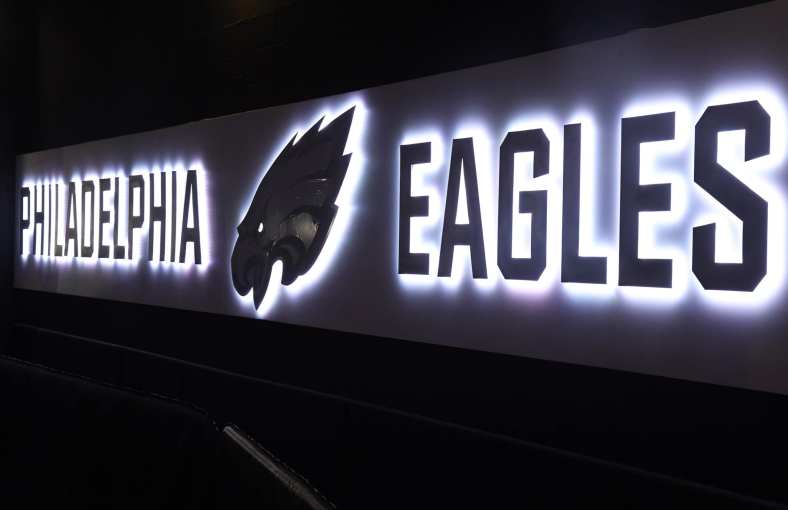 Philadelphia Eagles banner and logo