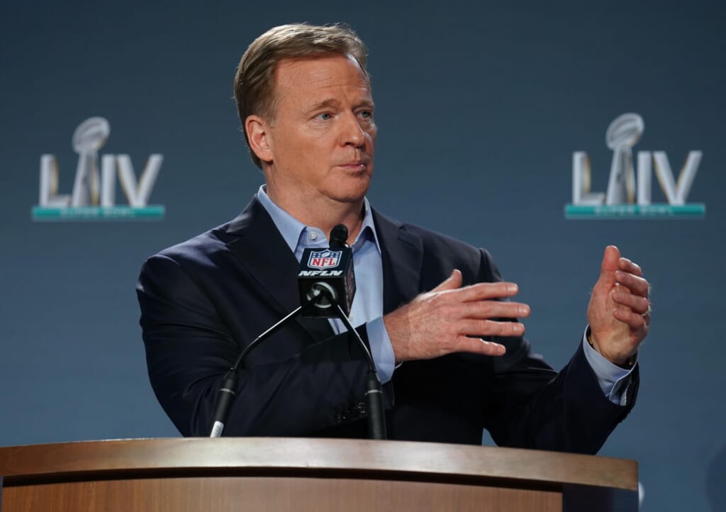 Roger Goodell, NFL COVID-19 policy