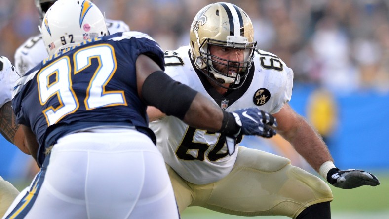 New Orleans Saints center Max Unger