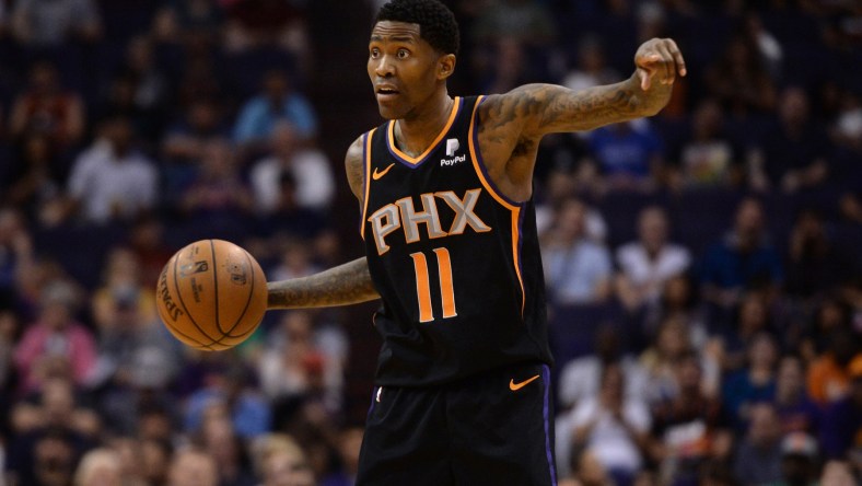 Suns guard Jamal Crawford during game against the Pelicans